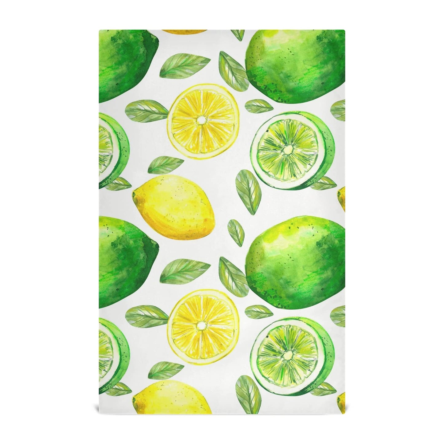 xigua Set of 4 Tea Towels-Lime Lemon Kitchen Towel- Durable & Super Absorbent Dish Cloths - Stylish Design Dish Cloth & Towels 71.1x45.7 cm
