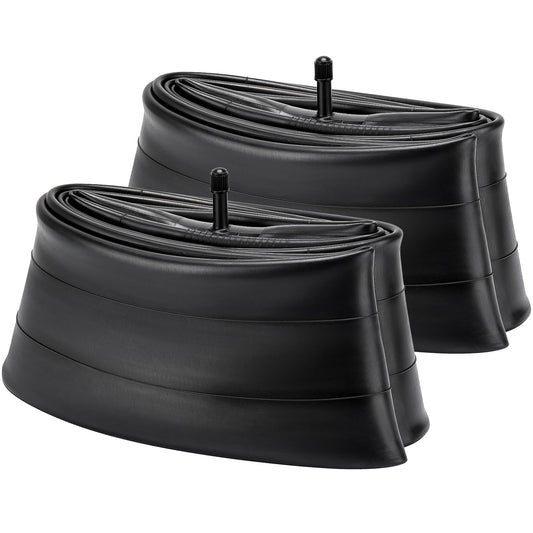2-PCS 26" Heavy Duty Self Sealing Bike Tubes 26x4.0/4.5 102/114-559 AV32mm Schrader Valve, Super Automatic Repair Puncture Resistant Tubes Compatible