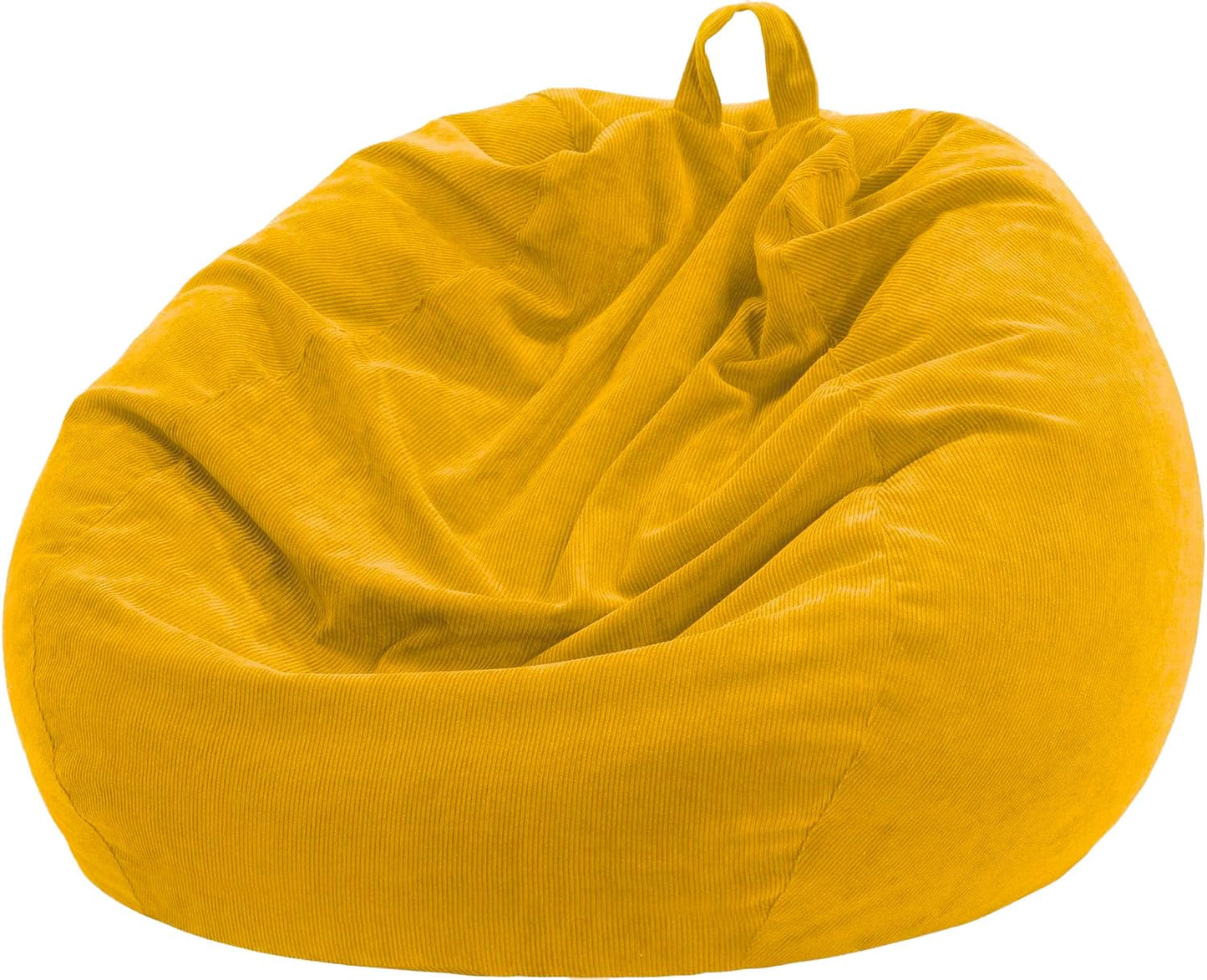 Nobildonna Bean Bag Chair Cover (No Filler) for Kids Beanbag Stuffed Animal Storage Without Filling Plush Toys Holder and Organizer Soft Premium