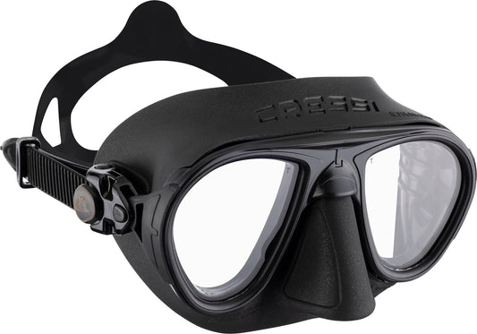 Cressi Calibro FOG STOP SYSTEM - Professional Diving / Snorkeling Mask,Black