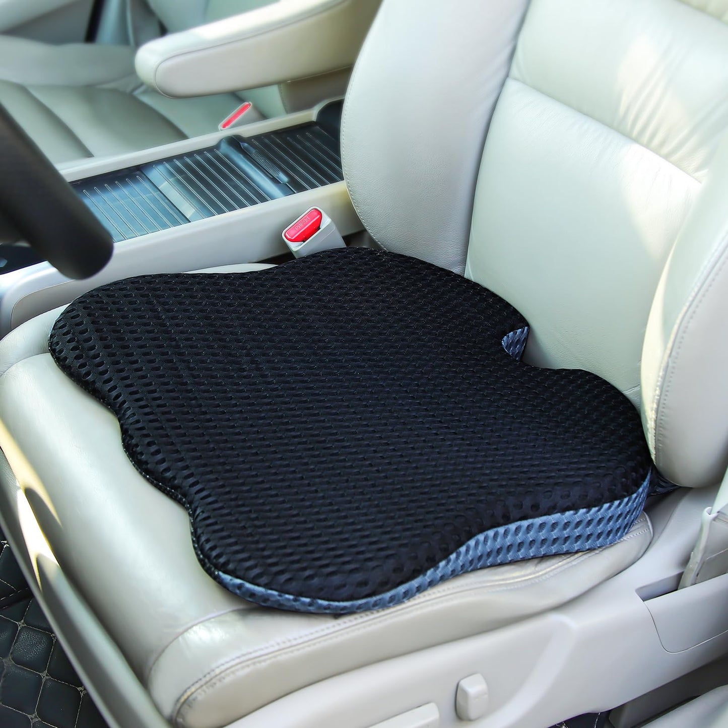Car Cushion for Driving Seat, Booster Car Seat Improve Driving Visibility