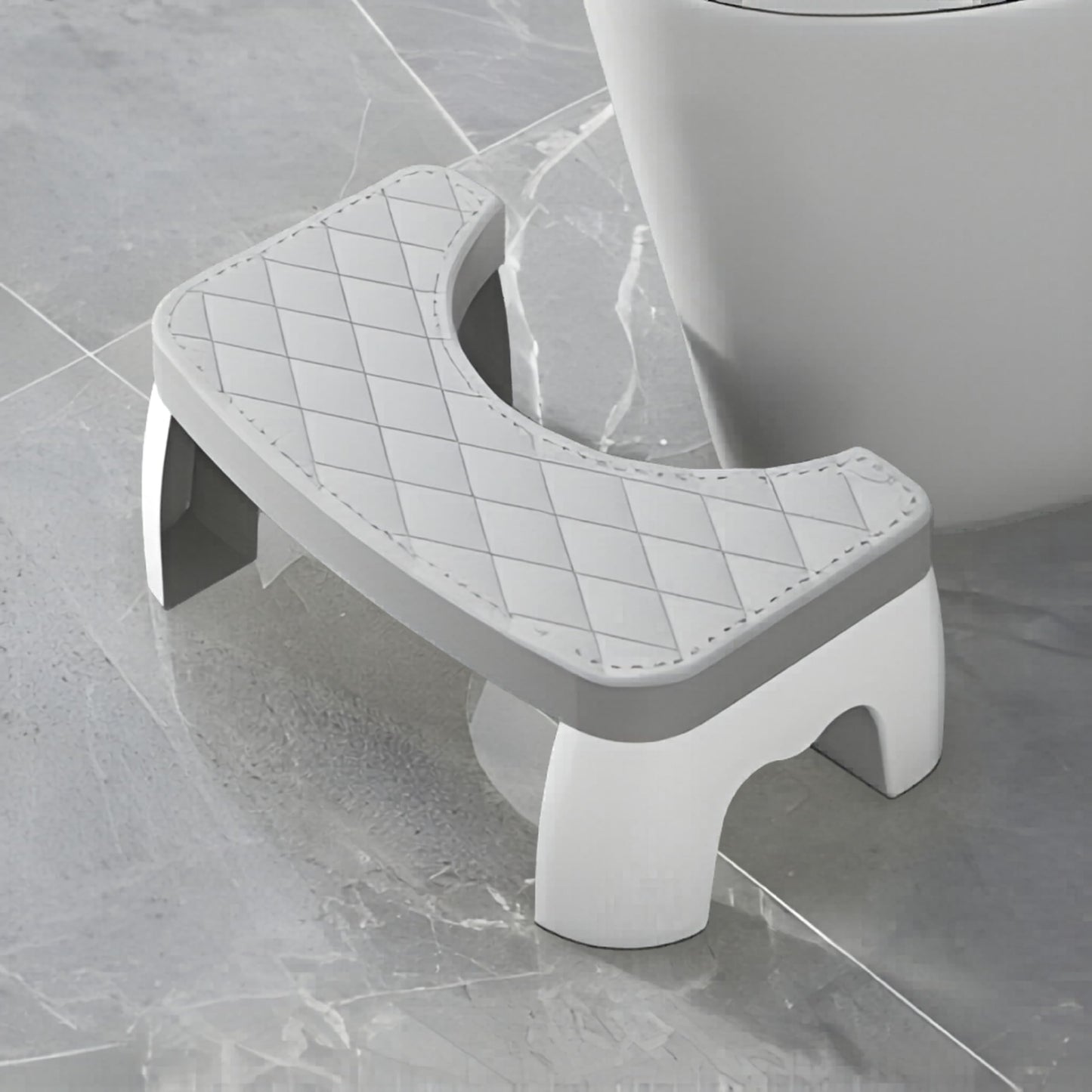Poop Stool for Adults – Bathroom Toilet Stool for adults | Toilet Step & Foot Rest for Toilet | Ergonomic Poo Stool for Healthy Sitting Position
