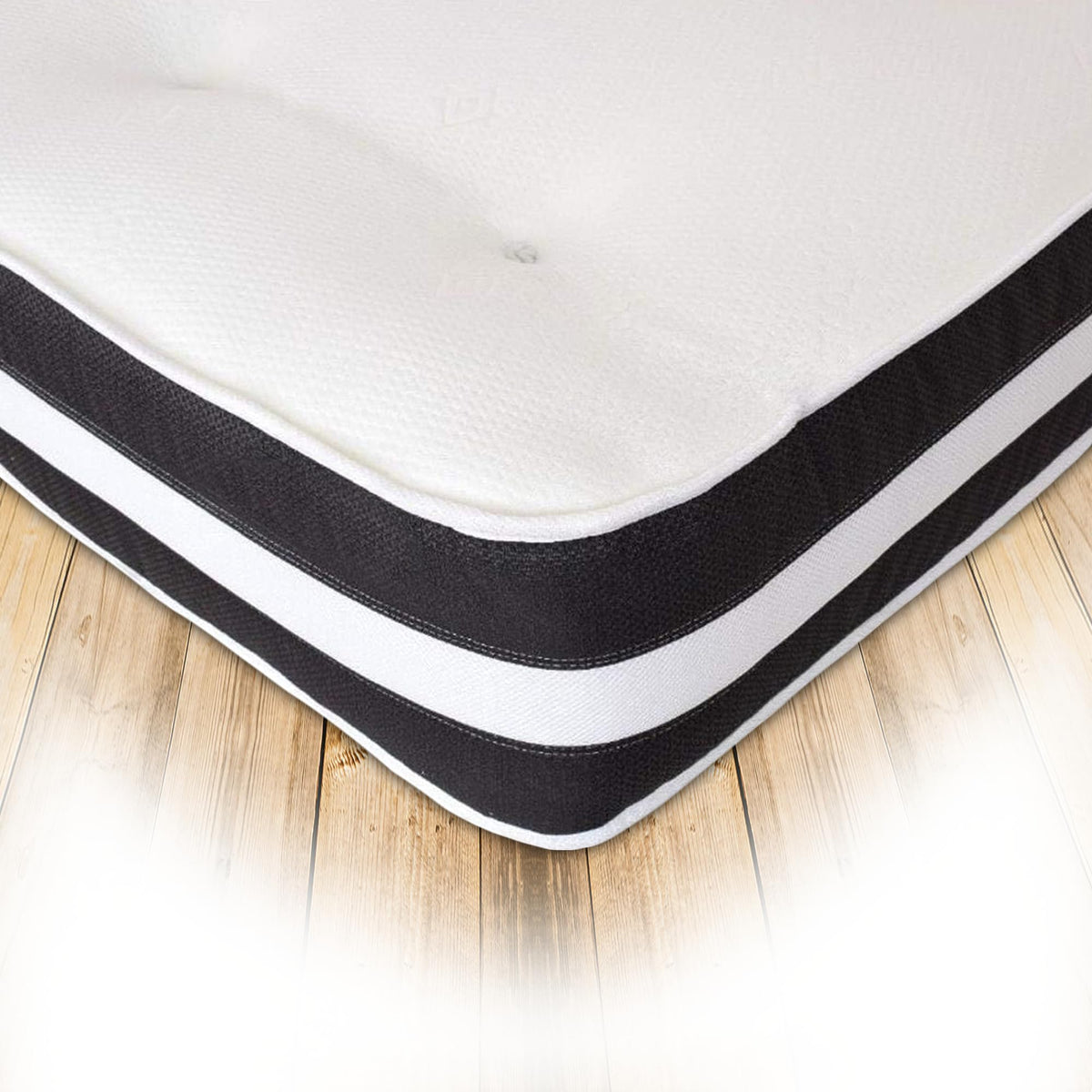 Starlight Beds Cascade Tuft Double Mattress, 4ft6 x 6ft3