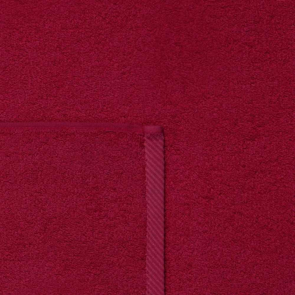 Top Towel - Plus - Large Bath Towels - Bath Towels - 2 Bath Towels - 100 x 150 cm 100% Cotton - Garnet