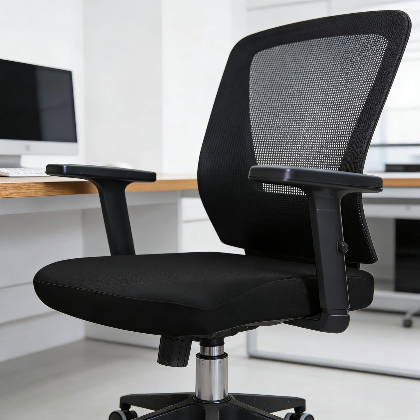 Elastic Office Chair Cover Stretch Non-Slip Washable for Swivel Desk Chairs