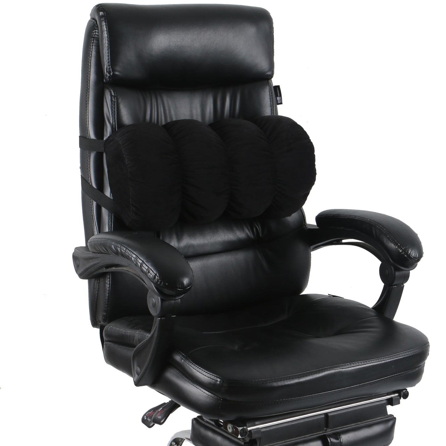 Alibo Office Chairs Contoured Half Moon Round Lumbar Roll Low Back Lumbar Support D-Shaped Pillow Multi Purpose Recliner Leg Rest Cushion For Chair