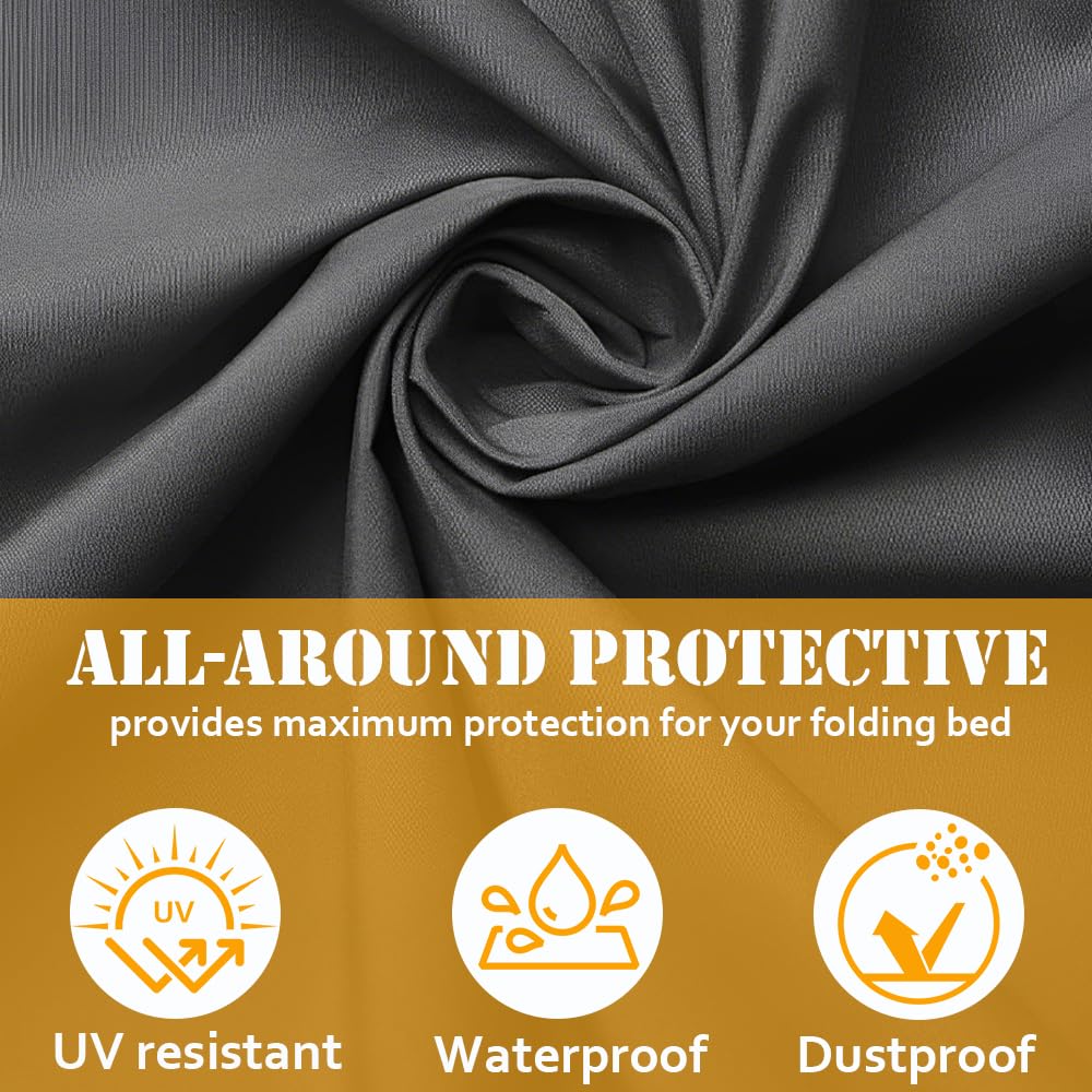 ZYHUI Bed Storage Cover Mattress Bags for Moving Oxford Fabric Dust Sheets for Furniture Folding Chairs Covers for Sofa 210D Waterproof Beach Chair