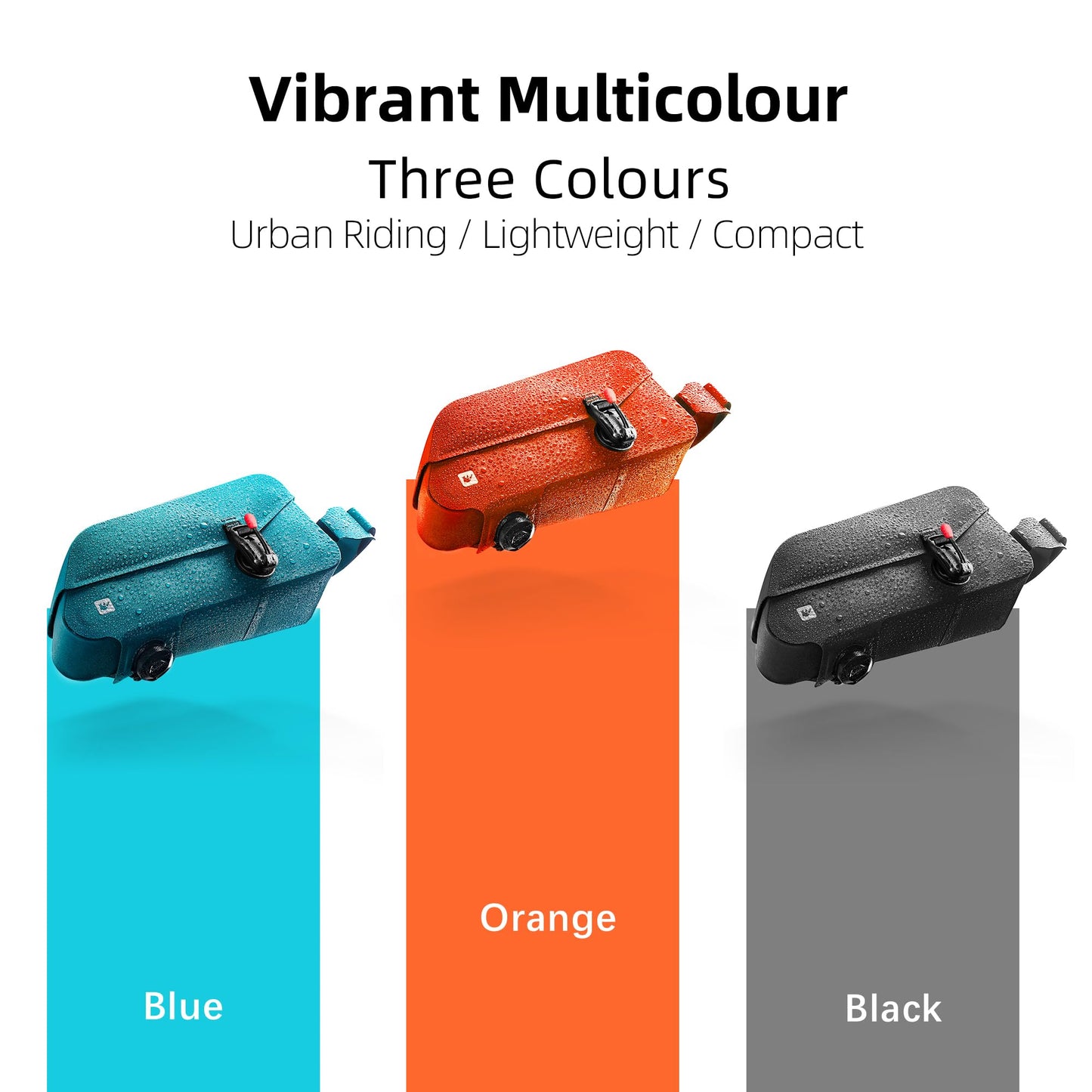 Rhinowalk Bike Top Tube Bag Bike Frame Bag Fully Waterproof and Stable Bicycle Frame Bag Bicycle Bag Professional Cycling Accessories for Mountain