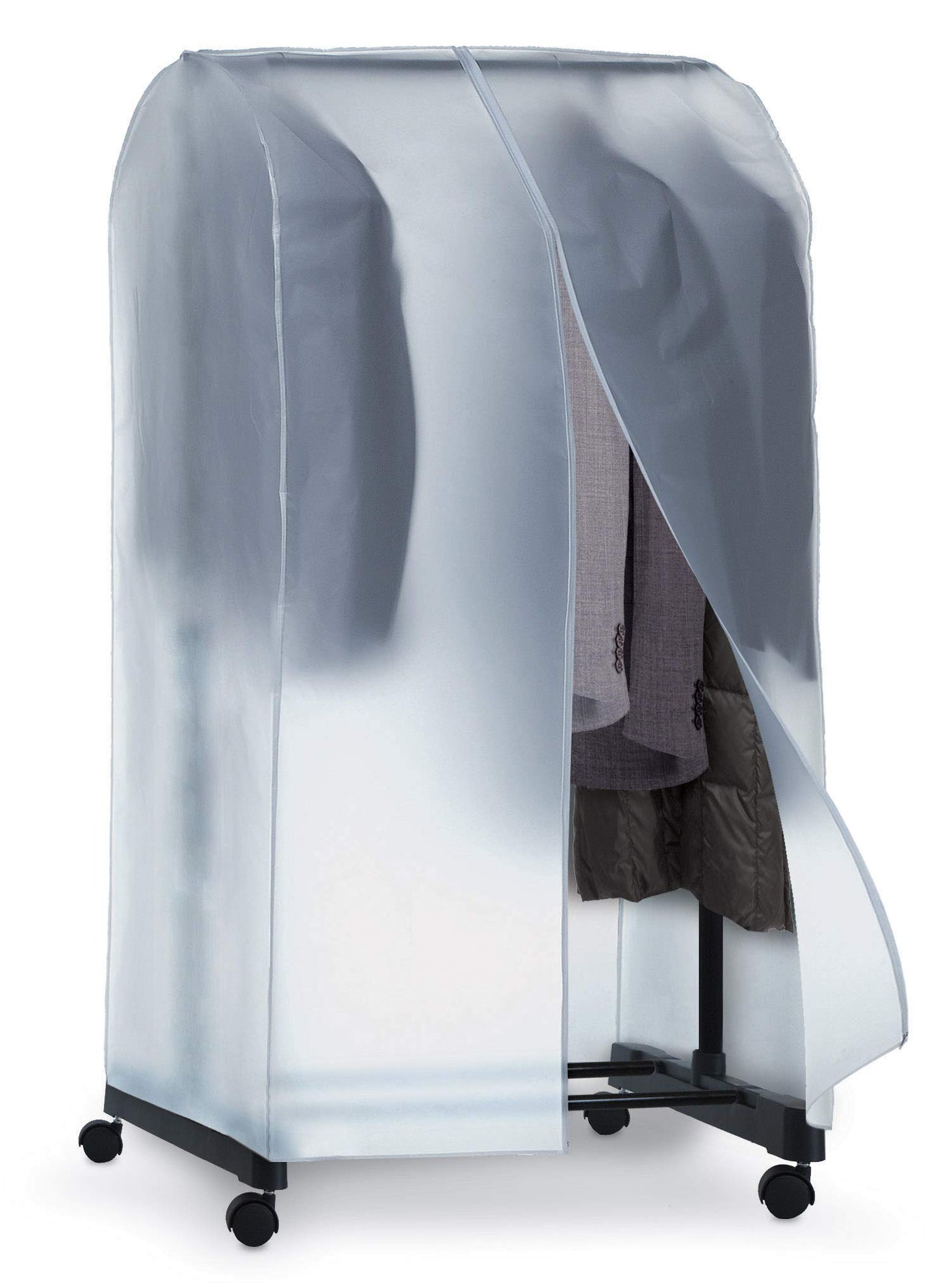 Domopak Living 8001410071651 Flap Couvrir Stander, Clear, 50 x 95 x 160 cm