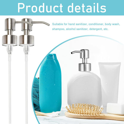 Pump Dispenser,Liquid Soap And Lotion Dispenser Pump Replacement,2 Pcs