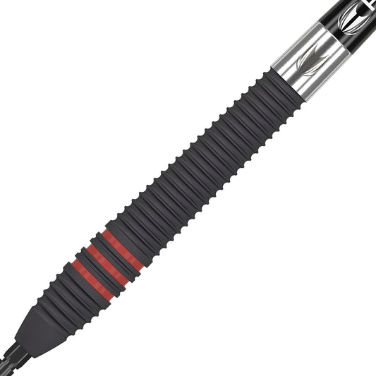 TARGET Darts Nathan Aspinall The Asp Black 22G 80% Tungsten Swiss Point Steel Tip Darts Set