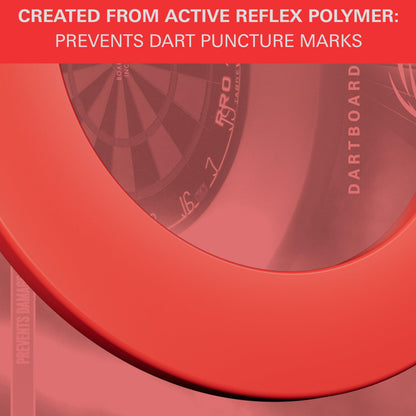 Target Darts Pro Tour Printed Surround Red