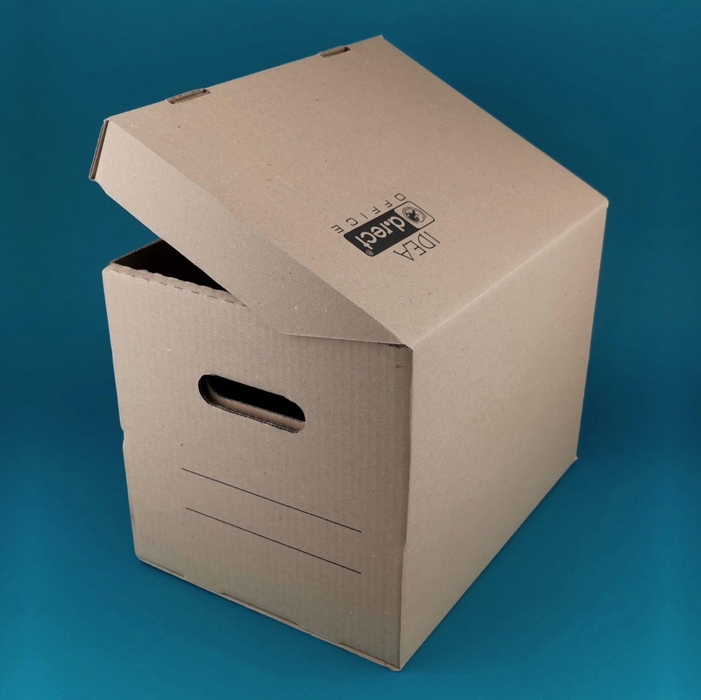 D.RECT Archive Box Cardboard A4 Idea Set of 6 Brown