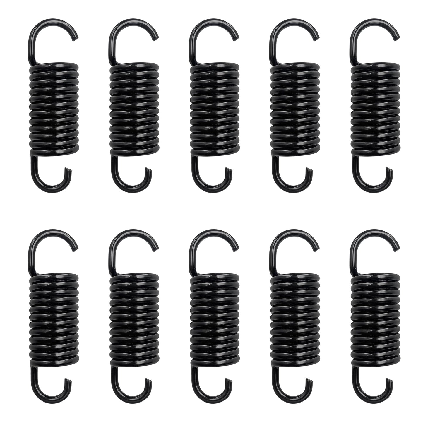Dlfeue 10 Pcs 2-1/2 Inch Electric Recliner Mechanism Tension Spring