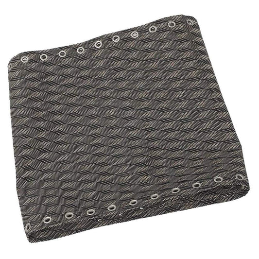 POFET Recliner Replacement Cloth for Non- Gravity Chairs Pouch Holes 63x17inch - Rhombus- Grey, as described