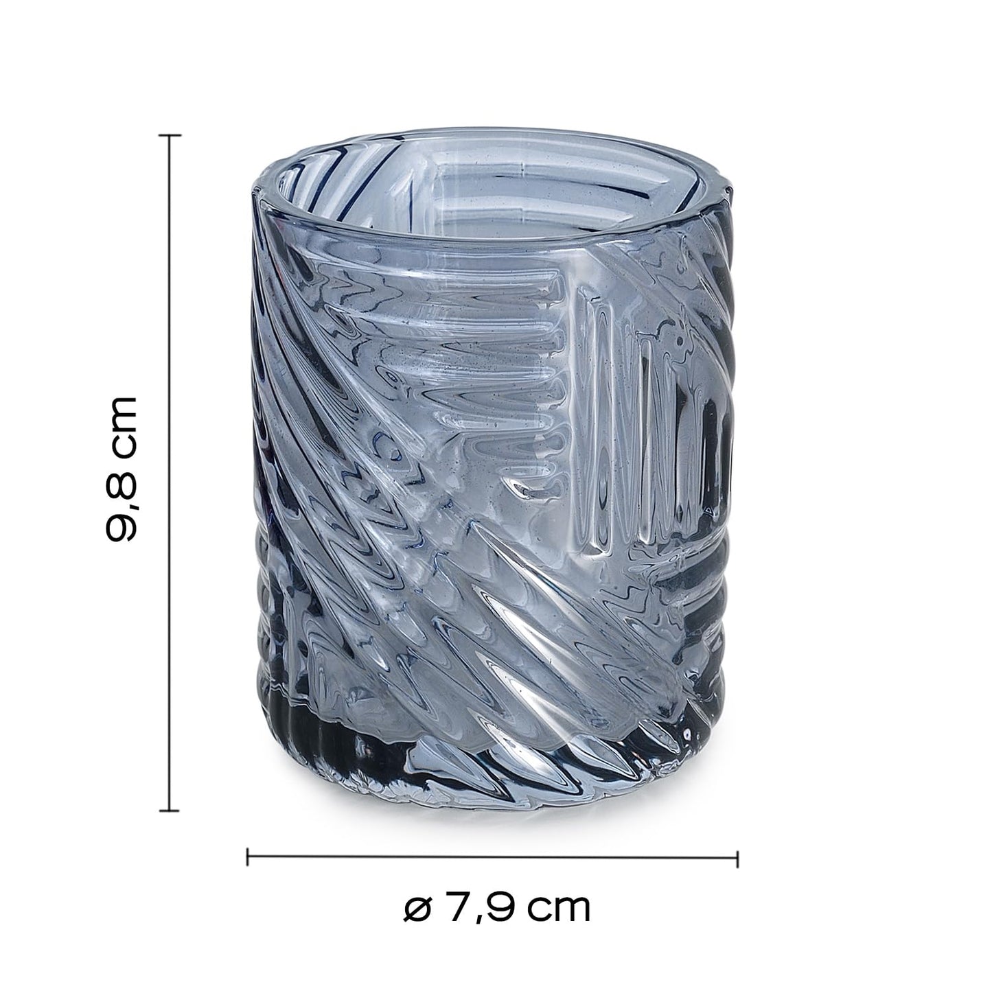 Gedy Corinne Toothbrush holder Blue