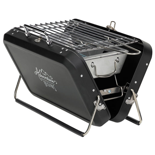 Gentleman's Hardware Small Suitcase Style BBQ Black