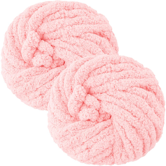 500G Chunky Wool Yarn Jumbo Tubular Yarn for Knitting and Crocheting, Finger Hand Knitting Wool Chunky for Blanket Throws, Hats, Scarves Ideal for