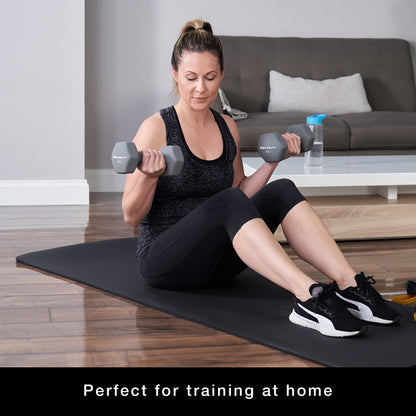 Athlyt - Neoprene Dumbbell Weights, 2 x 3kg