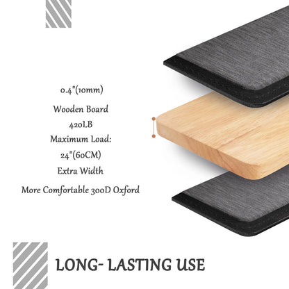 VERONLY Heavy Duty Couch Cushion Support Boards- 60x137CM Extra Thick Solid Wood Under Couch Insert to Instantly Repair Sagging Sofa Seat