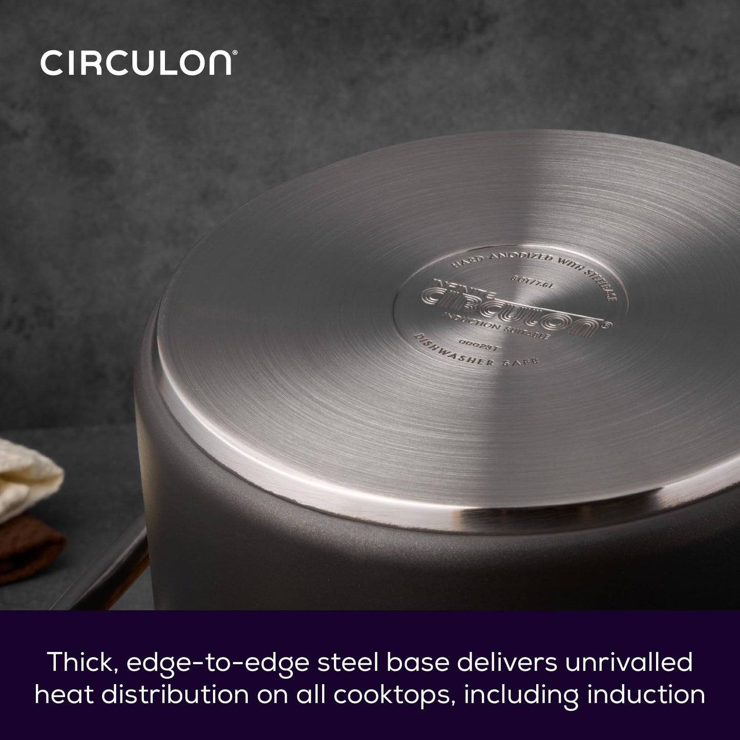 Circulon Infinite Non Stick Frying Pan 20cm - Induction Frying Pan with Stainless Steel Handles, Dishwasher Safe Omelette Pan Non Stick, Durable