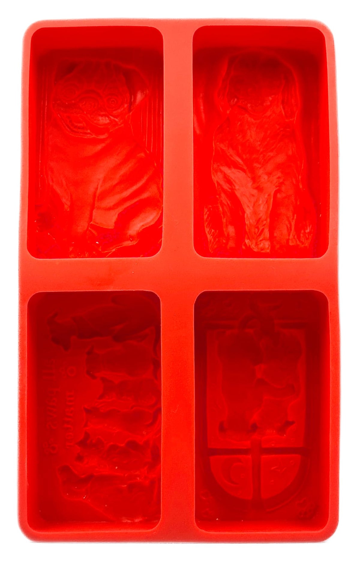 DOG SILICONE MOLD for SOAP MAKING and OTHER CRAFTS, 4 DESIGNS DOGS, PUG, LABRADOR, ALL PAWS MATTER