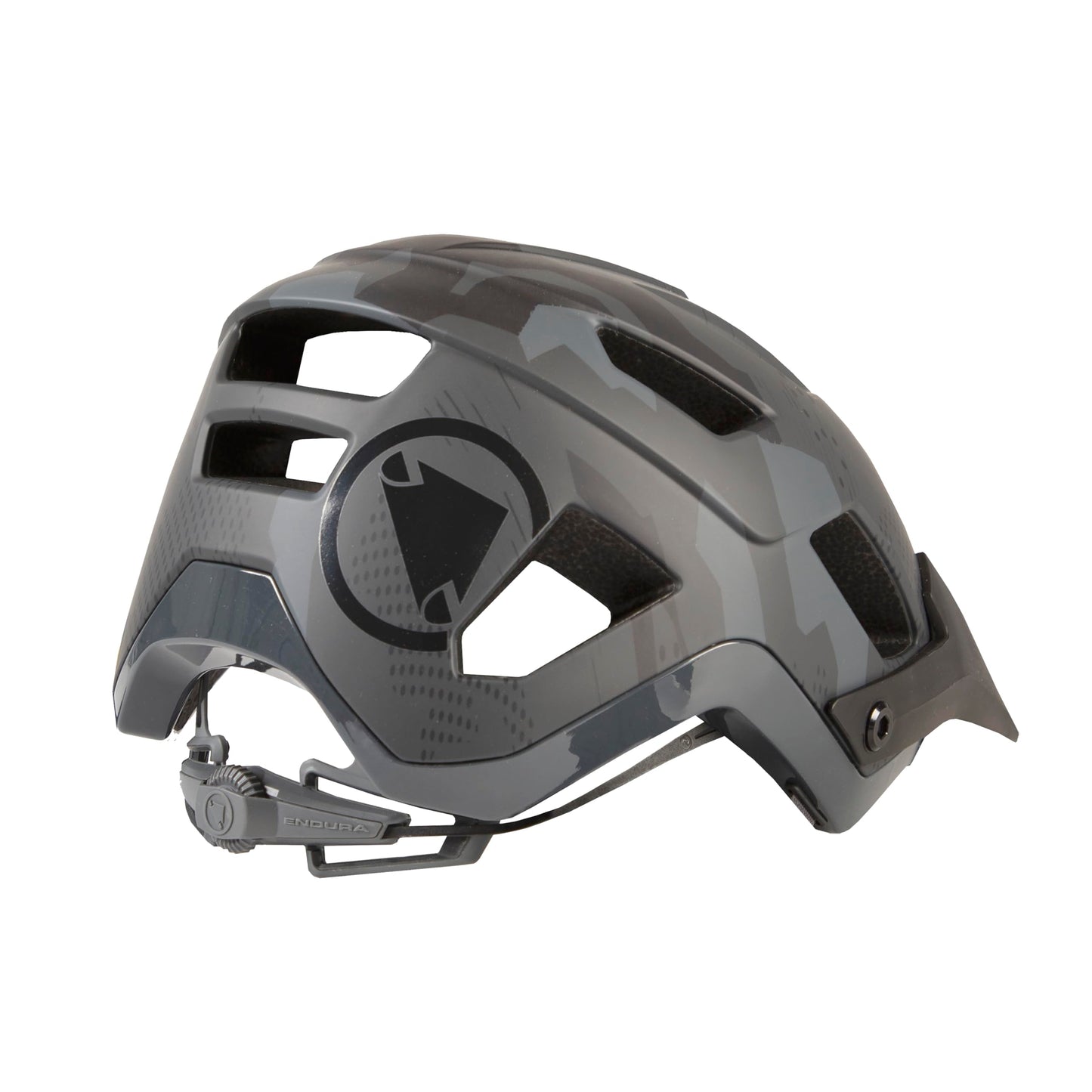 Endura Men's Hummvee Plus Helmet, Grey Camo, S-M