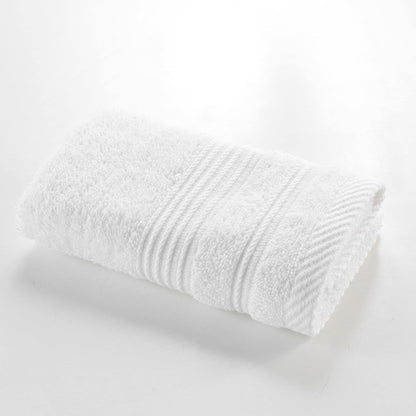 Douceur d'Intérieur, Tendresse Guest Towel 30 x 50 cm Plain Sponge White
