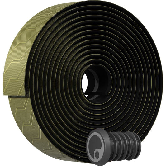 ERGON BT Handlebar Tape for Gravel Bikes 3.5mm thickness, Swamp Green