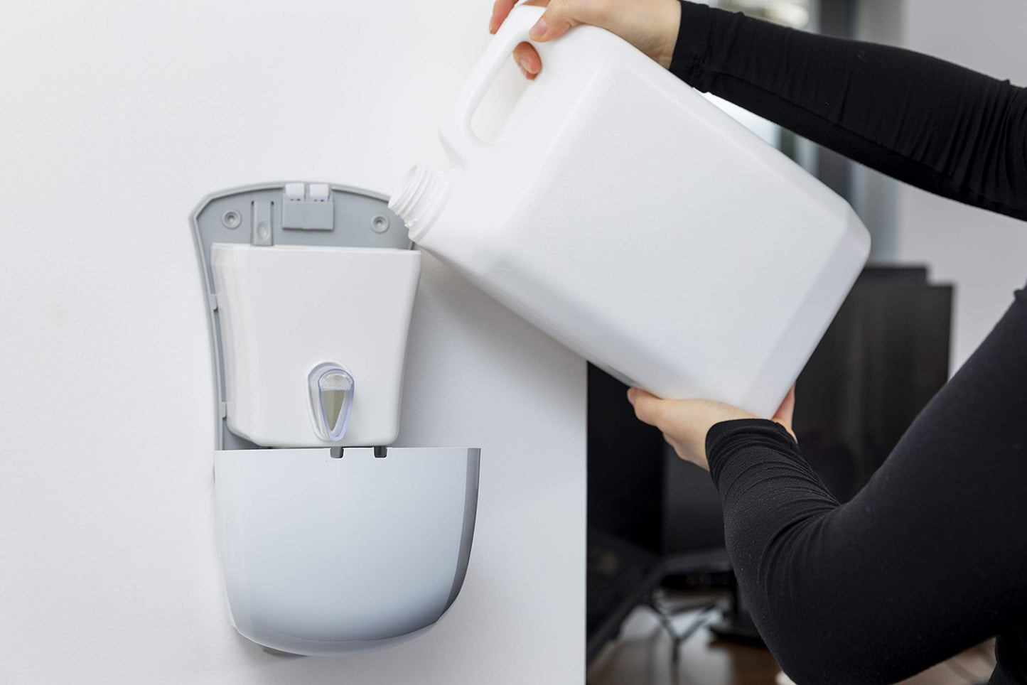 Medichief Dispenser, ABS Plastic, White, 1 Litre