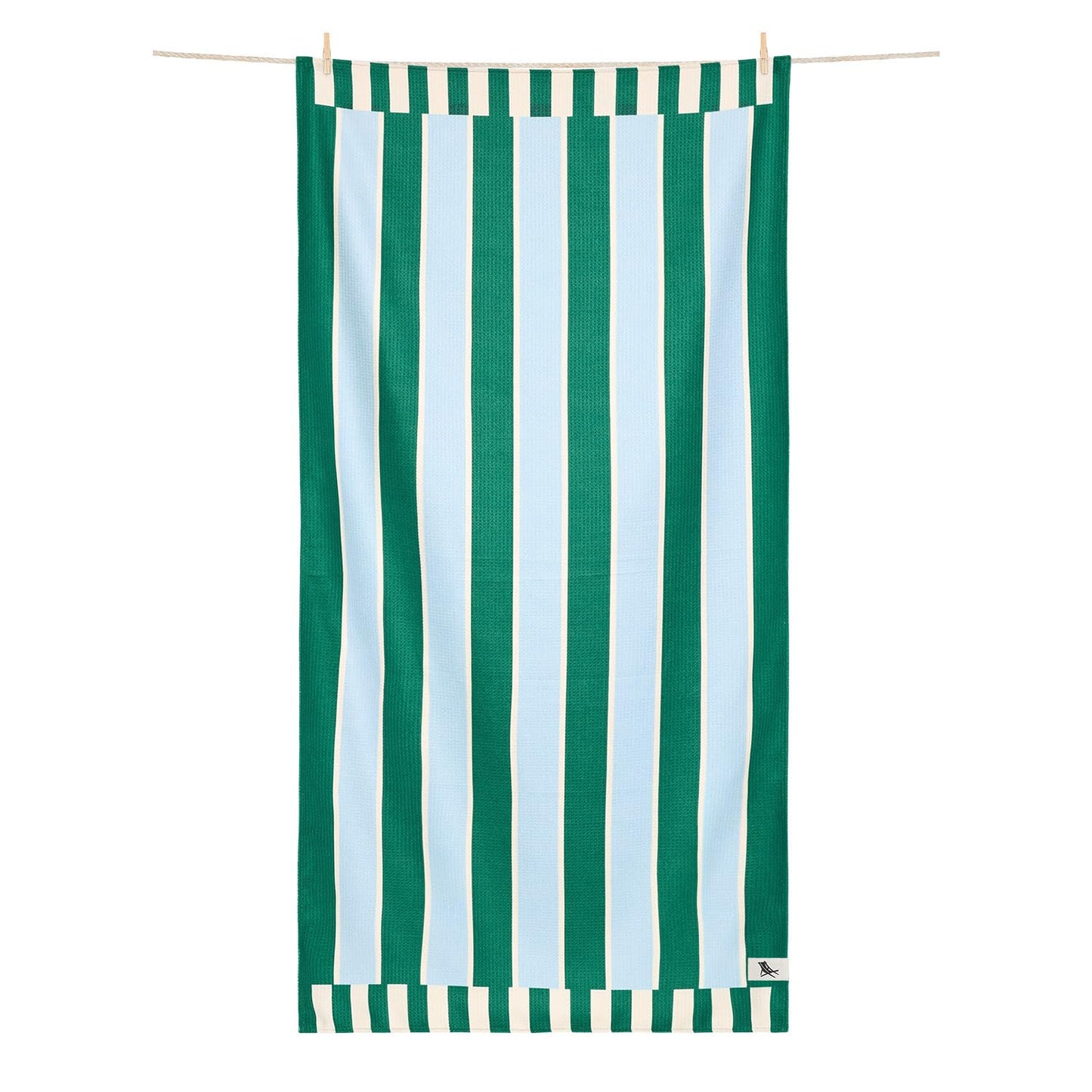 Dock & Bay Bath Towel - For Home - Quick Dry, Super Absorbent - Includes Bag - Peppermint Punch, Large (160x70cm, 63"x28")