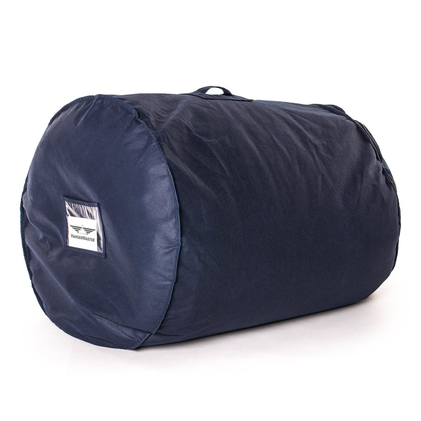 HangerMaster DUVET STORAGE BAG - Navy 3 Pack. Large Size Fits King Size Duvet & 2 Pillows. Moth & Dust Proof. Use to Store or Transport Clothes
