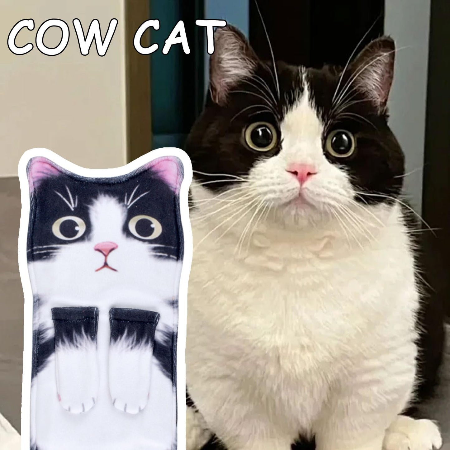 GWAWG Cat Funny Hand Towels,Cute Bathroom Kitchen Towels,Decorative Hanging Kitchen Towel,Cat Gifts for Cat Lovers,Gifts for Women Mum Christmas