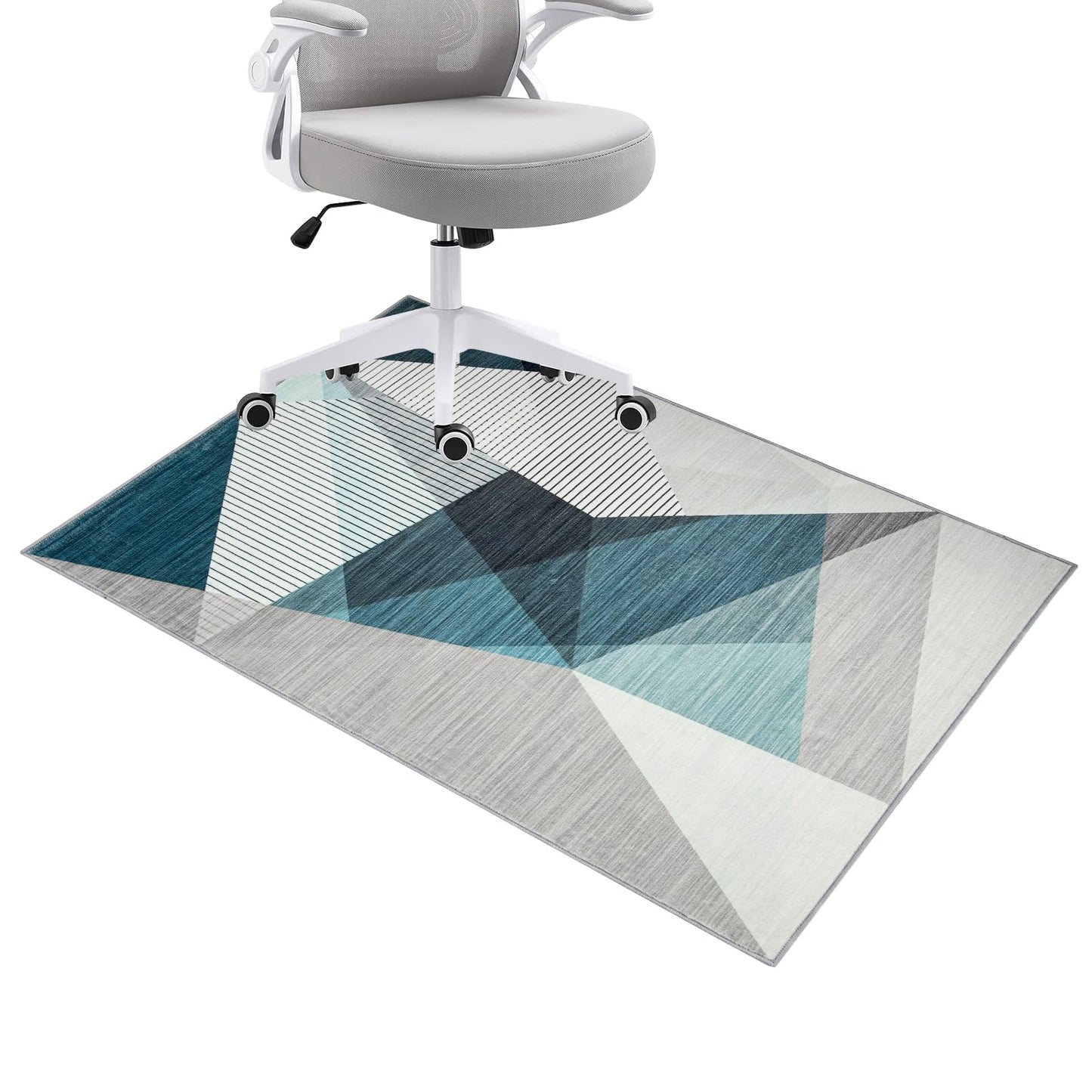 Honorstar Office Chair Mat for Hardwood Floor & Tile Floor 90×120cm Desk Chair Mat Rectangular Rug Floor Protector Gaming Chair Mat for Low Pile