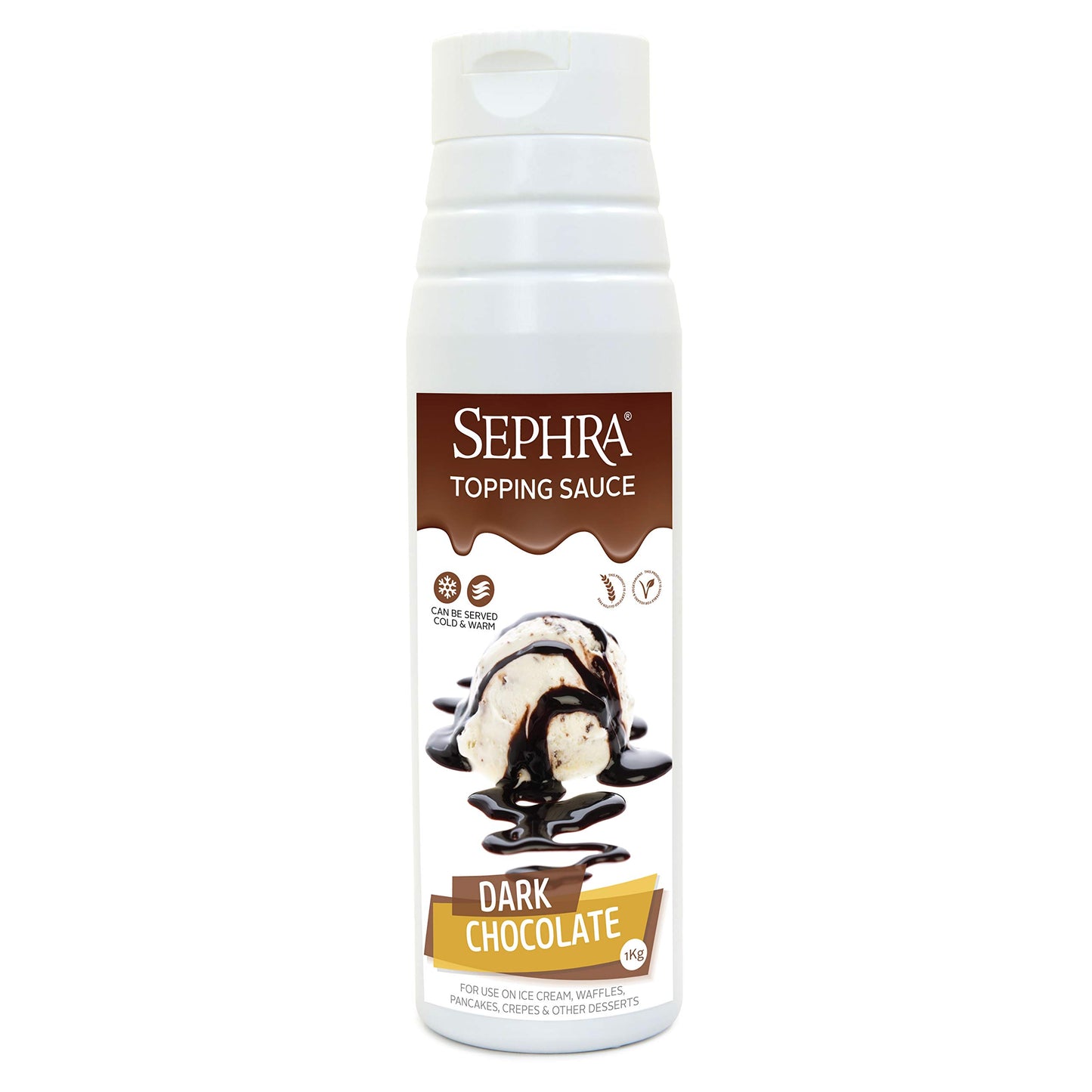 Sephra Dark Chocolate Dessert Topping Sauce - 1kg
