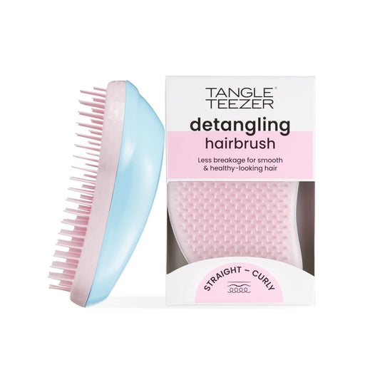 Tangle Teezer | The Original Detangling Hairbrush for Wet & Dry Hair | For All Hair Types | Pink Sky