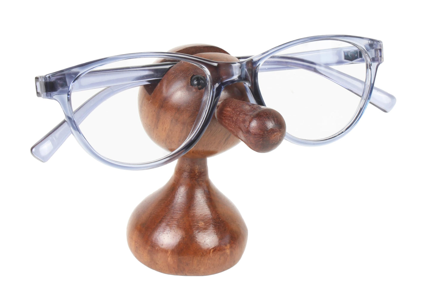SWACRAFT Wooden Eyeglass Holder Stand—Handmade Bird-Shaped Glasses Holder—Home Living Room Decor Desk Accessories for Office Desk