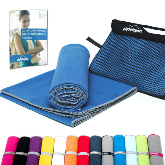 gipfelsport Microfibre Towel 1x M(110x50cm) Blue