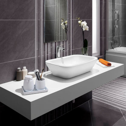 White Bathroom Accessories Sets Complete, Modern Bathroom Sets Organizer