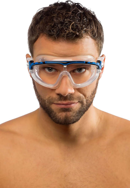 Cressi - Skylight Goggles Sil ,Clear/Frame Black Grey Mirrored Lens