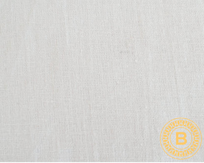 Plain White 100% Cotton Fabric for Arts & Crafts, Dressmaking, Quilting, Sewing, Bedding, Pillowcases, Bunting - 150 CM Extra Wide by BURLAS (White,