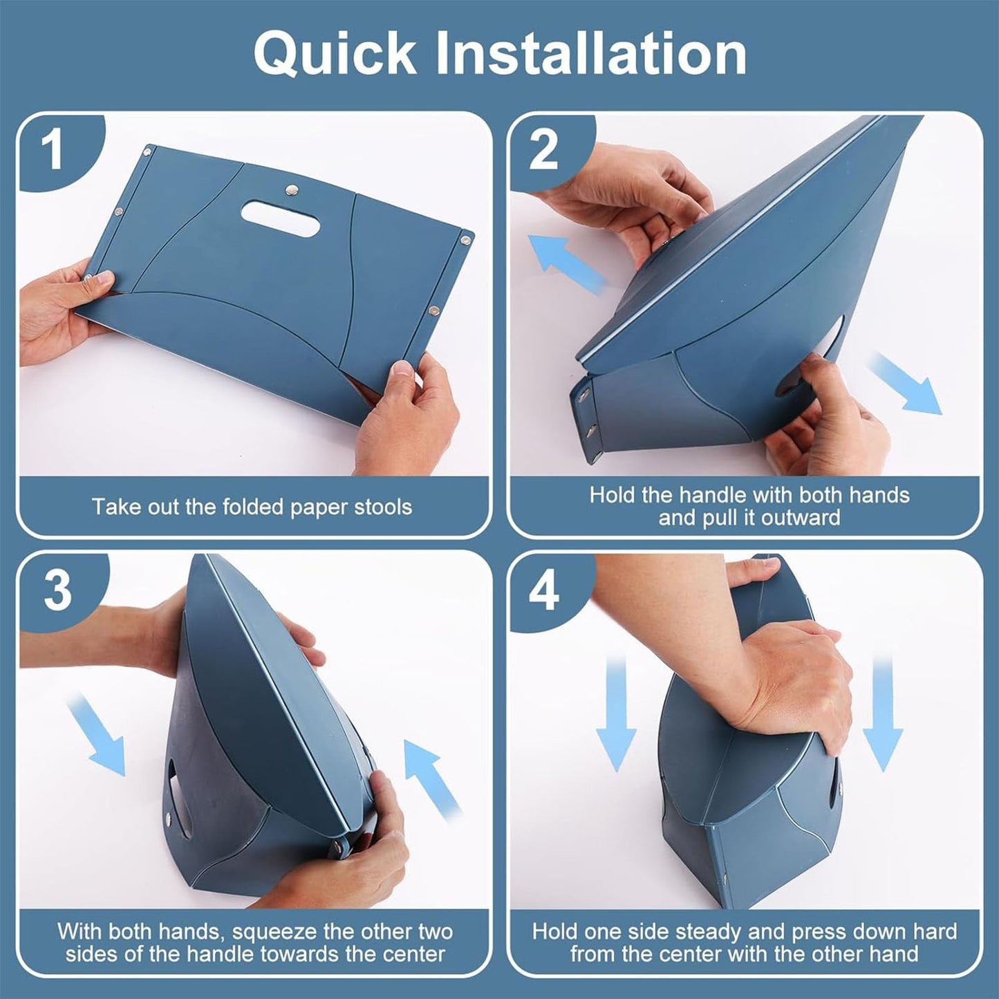 2 PCS Airplane Foot Rest, Folding Stool, Folding Foot Rest, Portable Airplane Footrests for Travel, Folding Foot Stools