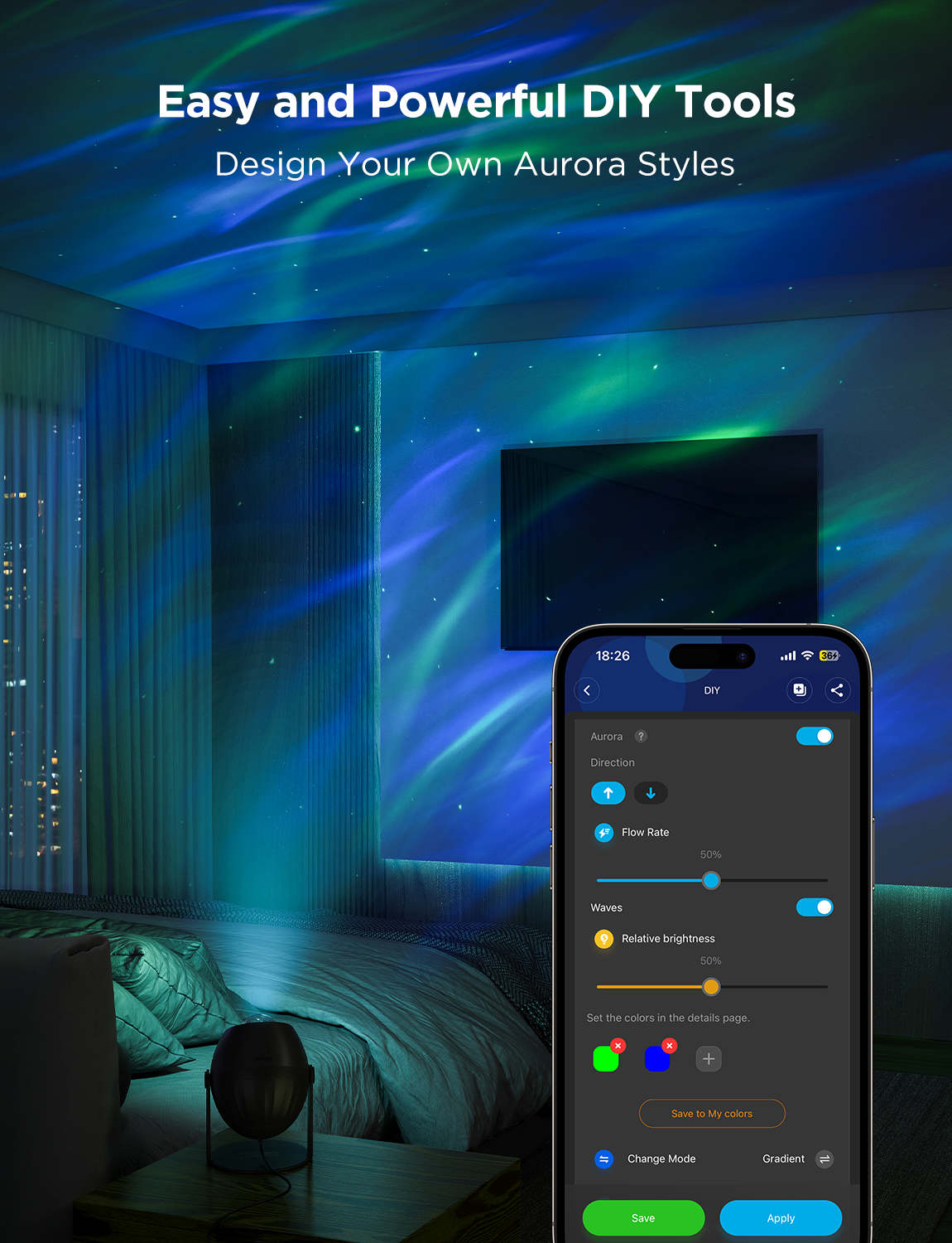 GOVEE STAR LIGHT PROJECTOR (AURORA)