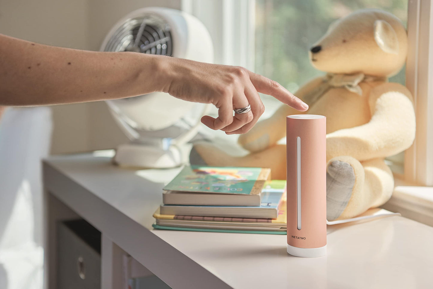 Indoor Air Quality Monitor, Temperature, Humidity, Noise and Co2 Sensors, Healthy Home Coach - Netatmo