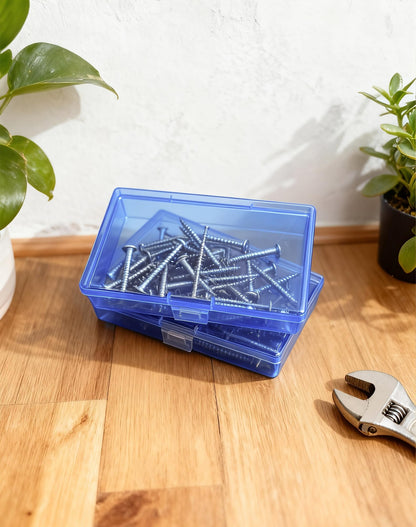 LJY Blue organiser Boxes, 12 Pack, 5.3 x 3.1 x 1.2 in