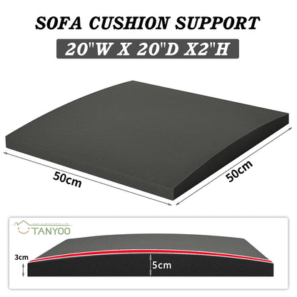 TANYOO Sofa Cushion Support for Sagging Seat Curve Furniture Seat Under Cushion Sag Repair -3Pack