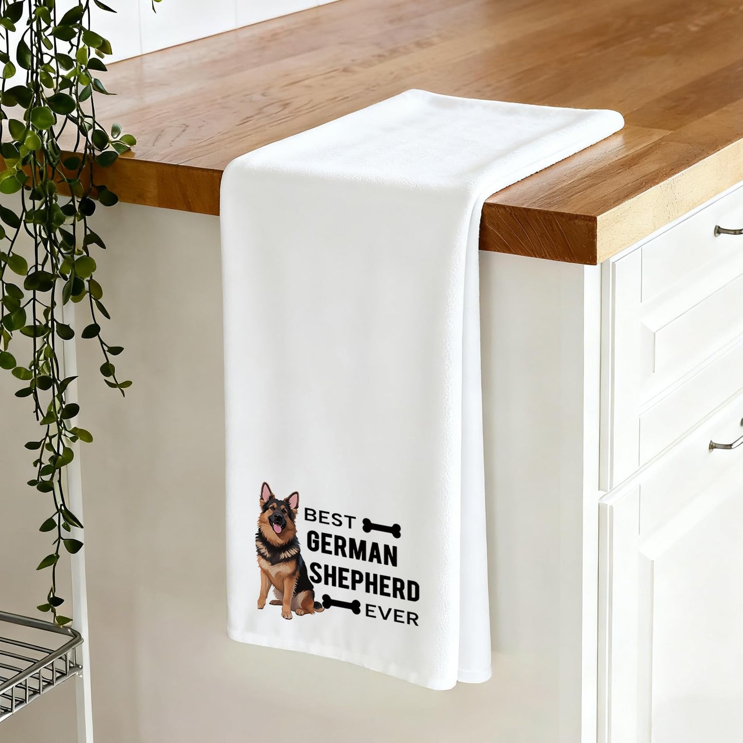 Yeeaulpa German Shepherd Gifts Kitchen Towel,German Shepherd Gift for Women,German Shepherd Birthday Gifts,German Shepherd