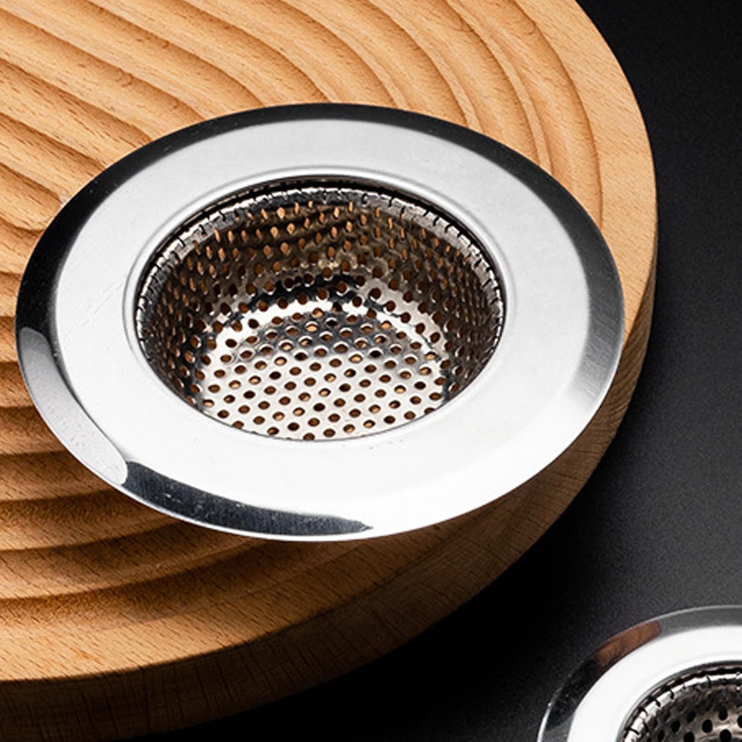 Bathtub Sink Strainer, Stainless Steel Shower Bathtub Drain Hair Catcher, Bathroom Sink Drain Strainer, 3 Pack