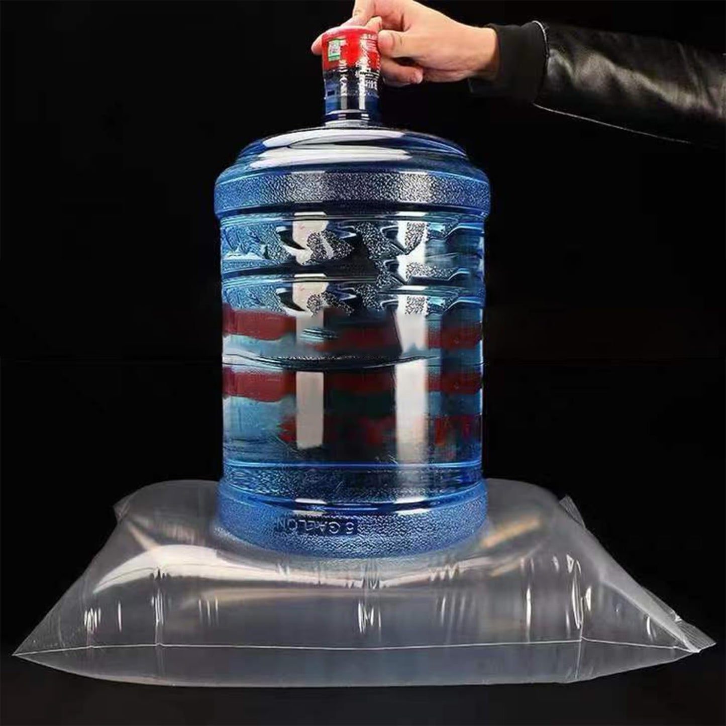 40 Large Zip Lock Bags, 40x60cm Reusable Clear Plastic Storage Bags for Clothes, Travel, Kitchen, Waterproof Sealable Bags for Home, School, Hospital