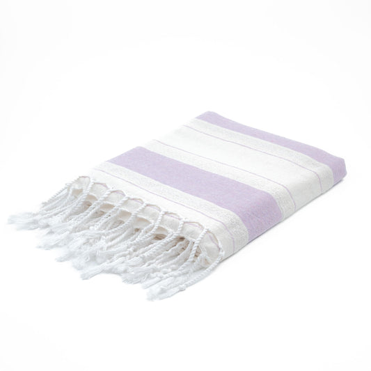 BERCA HOME Ephesus Turkish Beach Towel ? Lightweight, Quick Dry, Sand Free ? 100% Cotton Peshtemal Hammam & Bath Towel ? 90x190 cm ? Soft & Compact